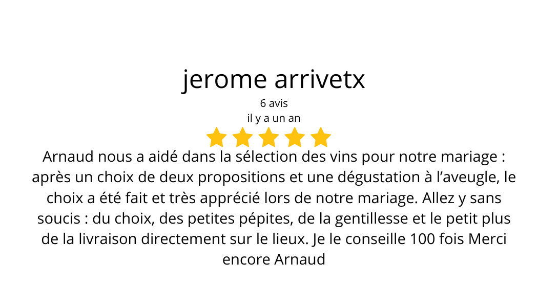 MARIAGE ET EVENEMENT AVIS GOOGLE 1